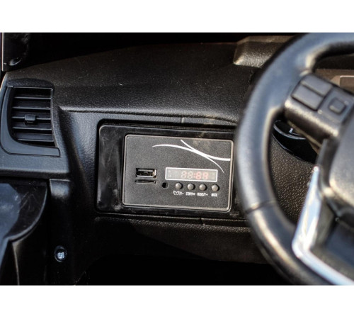 hl860/1  masina electrica "toyota hilux" (negru)