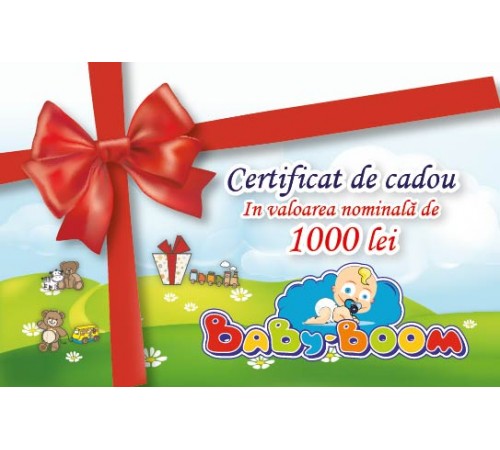 certificat cadou 1000