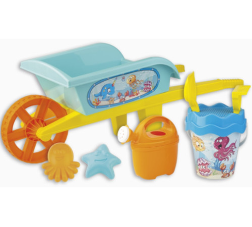 Jucării pentru Copii - Magazin Online de Jucării ieftine in Chisinau Baby-Boom in Moldova Androni 6303-FISH Roabă cu set de joacă cu nisip (70 cm)  androni 6303-fish roabă cu set de joacă cu nisip (70 cm)