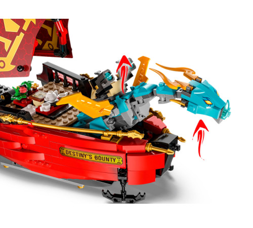 lego ninjago 71797 Конструктор "Награда судьбы — гонка со временем" (1739дет.)