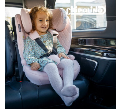 chipolino stktycis255pm Автокресло "isofix tycoon iso" (76-150 см) розовый