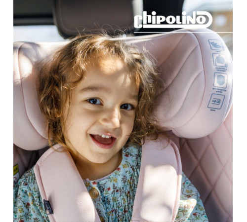 chipolino stktycis255pm Автокресло "isofix tycoon iso" (76-150 см) розовый