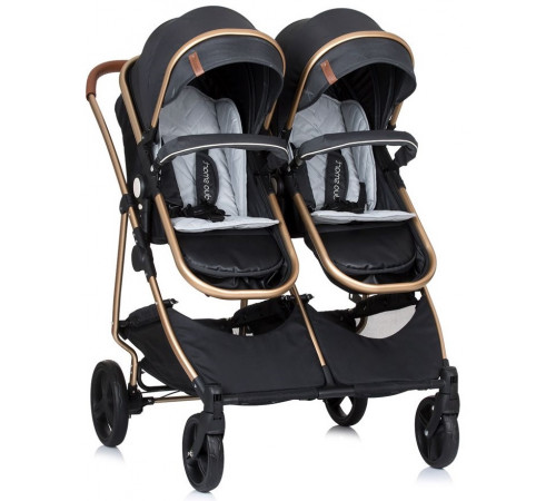 Cărucioare in Moldova chipolino carucior pentru gemeni duo smart kbds02201ra raven