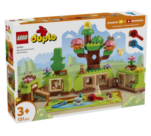 Jucării pentru Copii - Magazin Online de Jucării ieftine in Chisinau Baby-Boom in Moldova lego duplo 10480 constructor "descoperirilor cu animale sălbatice" (131 el.)