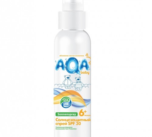 80.28 Aqa Baby Солнцезащитный спрей SPF30 (150 мл.) 80.28 aqa baby Солнцезащитный спрей spf30 (150 мл.)