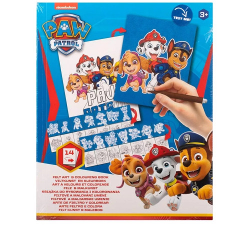  canenco pw3012158v carte de colorat "paw patrol"