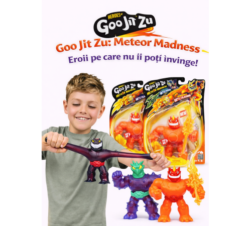  goojitzu 43029g stretch figurină "meteor madness hero pack w2" (in sort.)