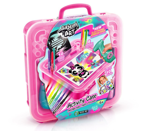  canal toys air017cl Набор для творчества с аэрографом "airbrush art"