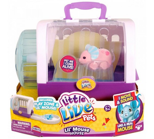 Детский магазин в Кишиневе в Молдове Little Live Pets 28151 Интерактивная игрушка " Мышка в домике" в асс. Детский магазин в Кишиневе в Молдове little live pets 28151 Интерактивная игрушка " Мышка в домике" в асс.