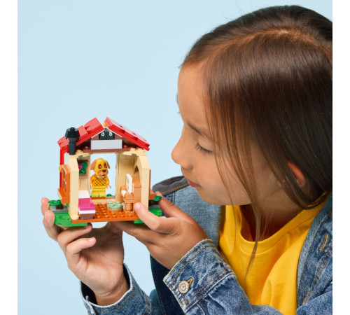 lego animal crossing 77058 constructor "casa confortabilă a lui goldie" (149 el.)