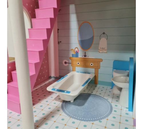 63321 casuta din lemn pentru papusi (114 cm)