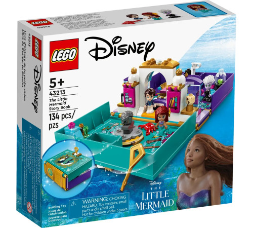 Детский магазин в Кишиневе в Молдове lego disney 43213 Конструктор "Книга рассказов Русалочки Ариэль" (134 дет.)