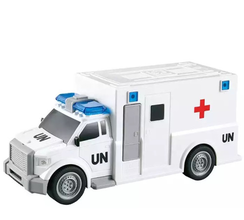 op 200386983 Игрушка инерционная "Скорая помощь" (свет, звук) wy670c