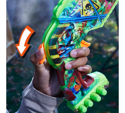 nerf f8960 blaster "zombie blaster driller"