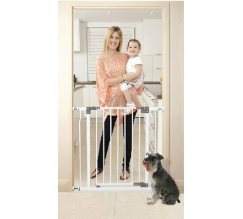 dreambaby g854 porțile de siguranță "liberty stay open" (75cm.-81 cm.)  alb