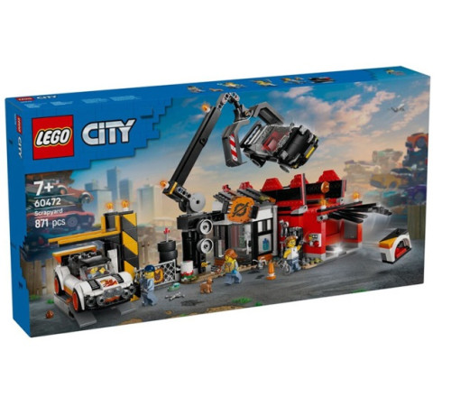 Jucării pentru Copii - Magazin Online de Jucării ieftine in Chisinau Baby-Boom in Moldova lego city 60472 constructor "depozit cu mașini" (871 el.)