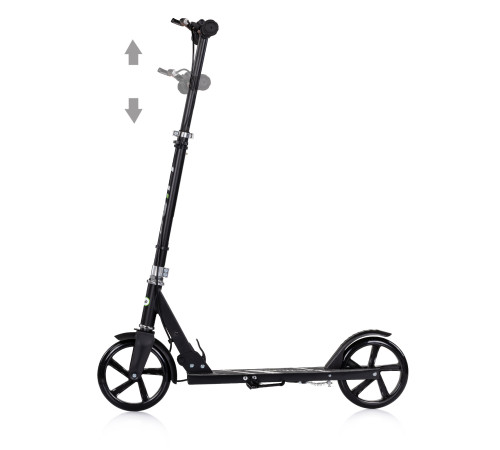 chipolino dsswi0261bk trotinetă cu fr&acirc;nă de m&acirc;nă "swift" (8+) negru