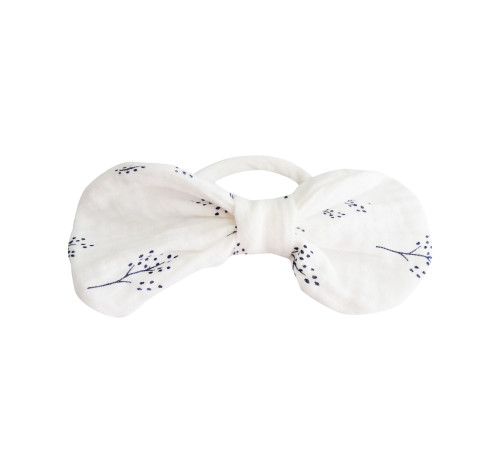  minikin 22401441-54 Повязка "bon voyage" (р.41-54)белый\веточка