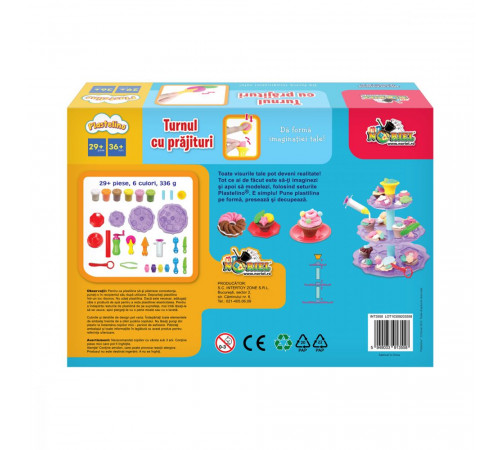 plastelino int3558 Игровой набор "Башня из пирожных" 