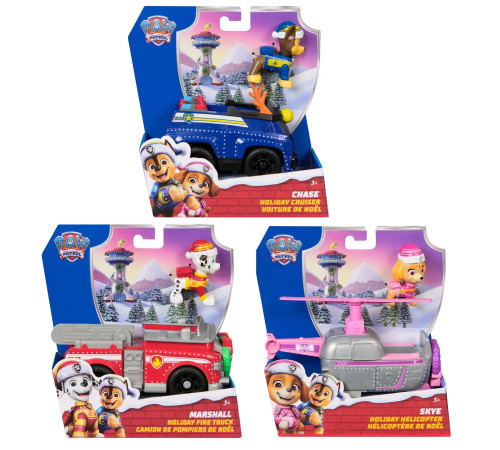  spin master 6074039 Рождественская серия "Щенячий патруль" (в асс.)