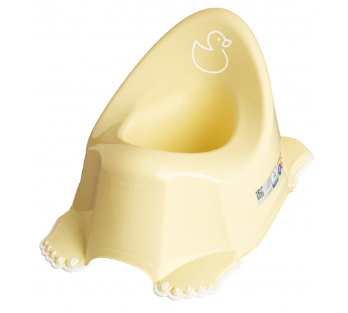  tega baby oala cu strat anti-alunecare "ratusca" dk-001-132 galben