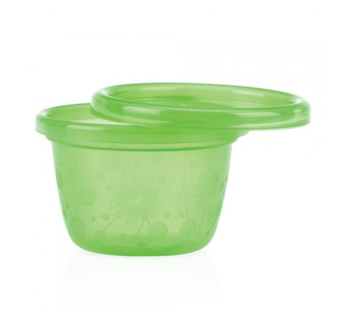 nuby id91161 set de containere cu capac ( 6x120 ml.)