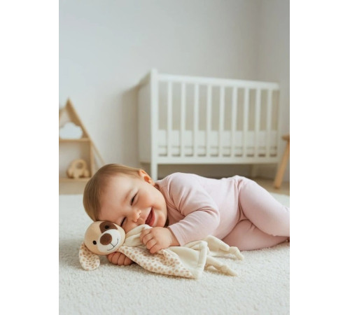 baby mix 56571 Игрушка-платок "Собачка"