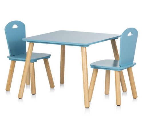  chipolino diwh02430323 masă și 2 scaune din mdf (albastru)