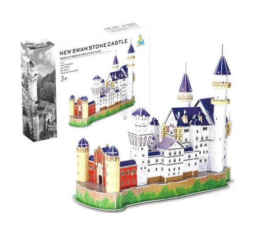  82306 puzzle 3d "swan stone castle"