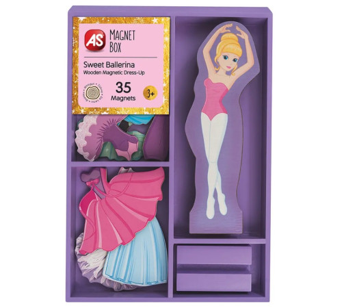 as kids 1029-64052 Магнитный набор "dulcea balerina"
