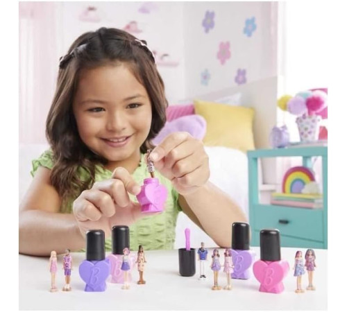 barbie jcp97 ​set de joc surpriză "fashionistas mini barbieland"