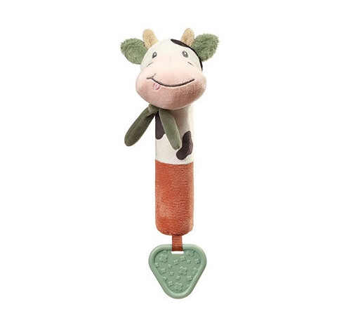 Детский&nbsp;магазин в Кишиневе в Молдове babyono-8637 1688 Игрушка пищалка "cow bingo"