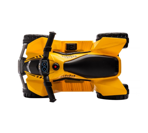 chipolino elbcat02501 atv pe baterii cat galben