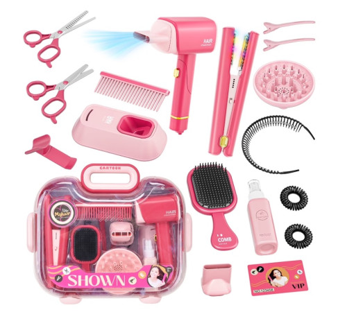 Jucării pentru Copii - Magazin Online de Jucării ieftine in Chisinau Baby-Boom in Moldova 06959 set de joacă "coafor" pentru copii, cu accesorii și valiză