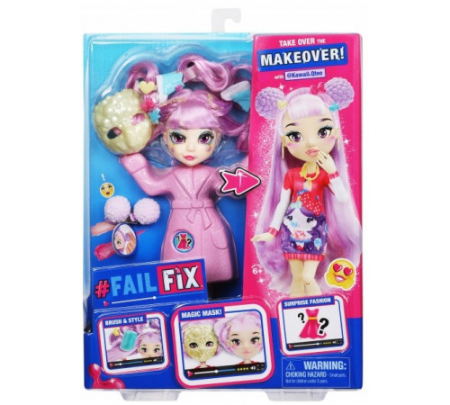 Fail Fix 12801 Игровой набор с куклой Total Makeover "Kawaii" fail fix 12801 Игровой набор с куклой total makeover "kawaii"