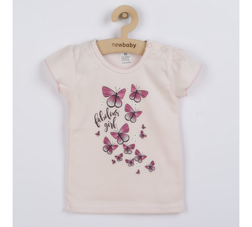 new baby 42473 costum 2 un (tricou+fusta) butterflies 86cm (12-18luni)