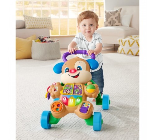 fisher-price frc93 Интерактивные ходунки "Умный щенок" (рус.)