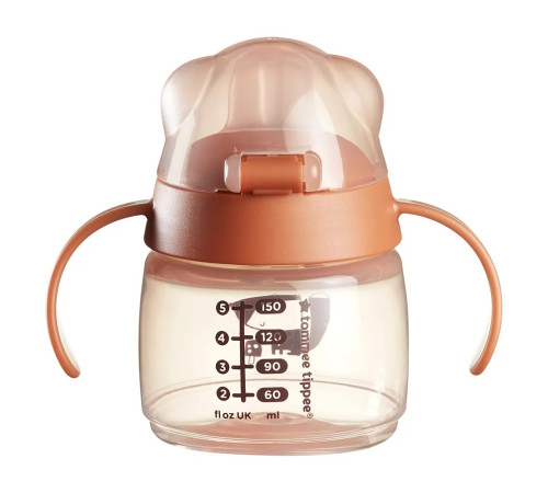 tommee tippee tt0510 Чашка-непроливайка "softspout" розовый (4 м+) 150 мл.