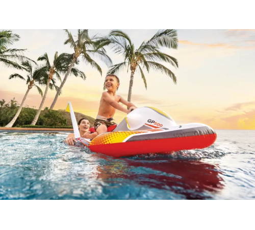 intex 57520 Надувной скутер с ручками (117x77см) 