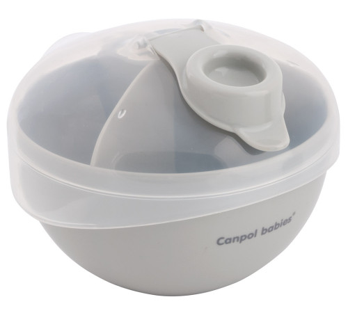 canpol 56/014_gri container pentru depozitarea formulei de lapte
