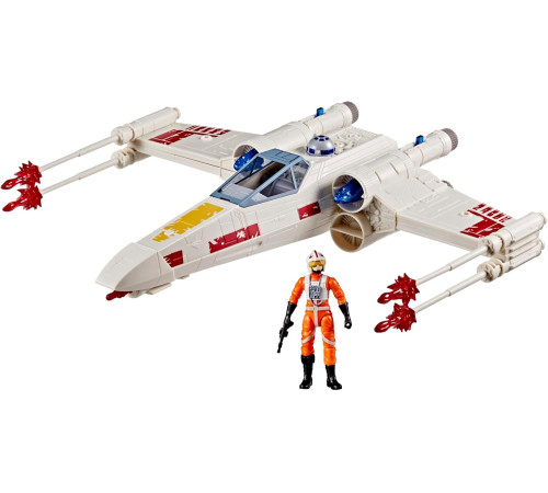 star wars g0768 set de joacă "nava x-wing a lui luke skywalker" (35 cm)