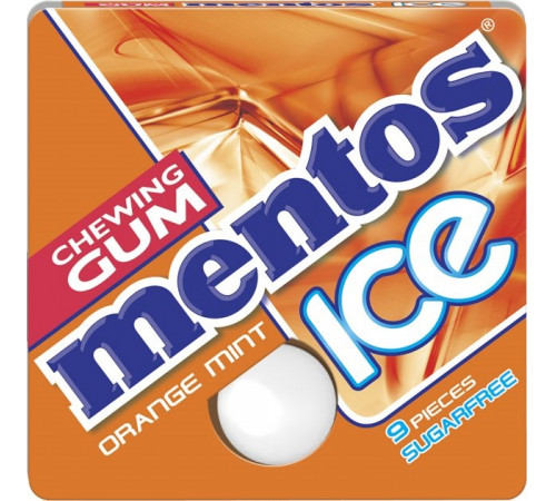 Детское питание в Молдове mentos Жевательная резинка "orange mint ice" (12 гр.)