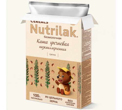 nutrilak Каша безмолочная гречневая (4 м +) 200 гр.