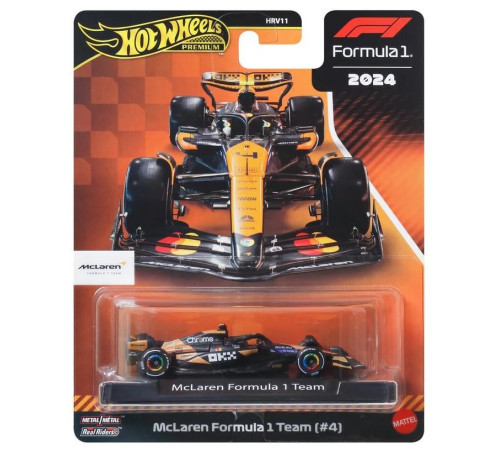 hot wheels hrv11 Гоночная машинка Формулы-1 (в асс.) 