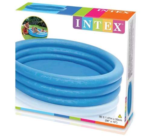 intex 58426  Детский надувной бассейн "Кристалл" (147х33 см.)