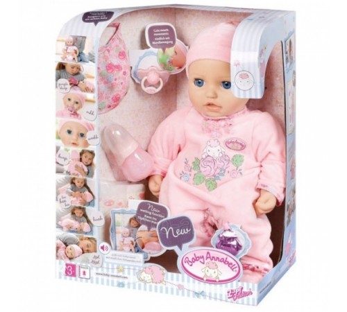Zapf Creation 794401 Интерактивная кукла Baby Annabell (43 см.) zapf creation 794401 Интерактивная кукла baby annabell (43 см.)
