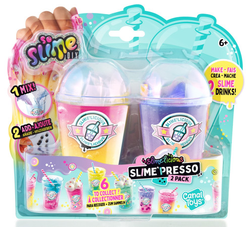  canal toys ssc253cl Набор "slime drinks" 2 шт. (в асс.)