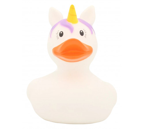  lilalu 2090 Уточка для купания "unicorn duck white"