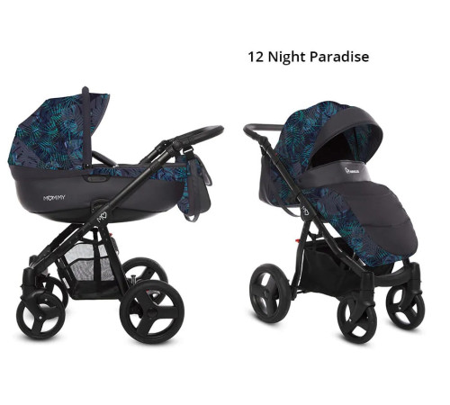 babyactive cărucior 2 în 1 mommy spring & summer night paradise