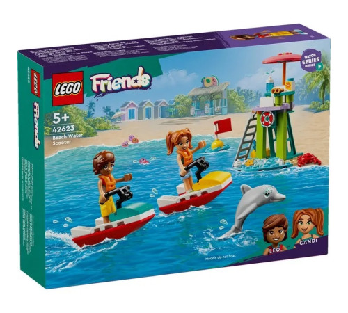 Детский магазин в Кишиневе в Молдове lego friends 42623 Конструктор "Пляжный водный скутер" (84 дет.)
